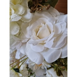 Wianek wiosenny na drzwi 